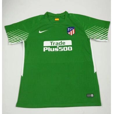 2017-18 Atletico Madrid Green Goalkeeper Soccer Jersey